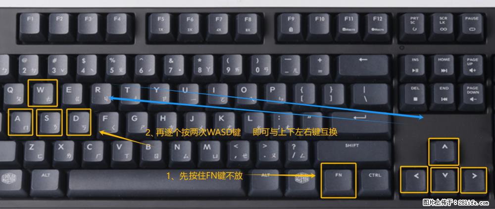 键盘，怎样把wasd键与上下左右方向键互换？ - 生活百科 - 汕头生活社区 - 汕头28生活网 st.28life.net